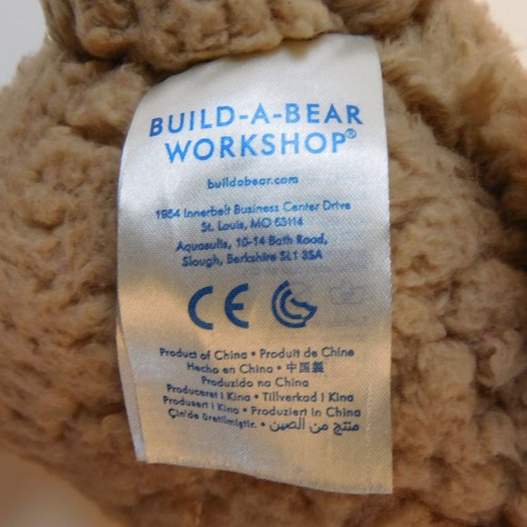 Build A Bear Timeless Teddy Light Brown Bear 17" Plush - Picture 8 of 8